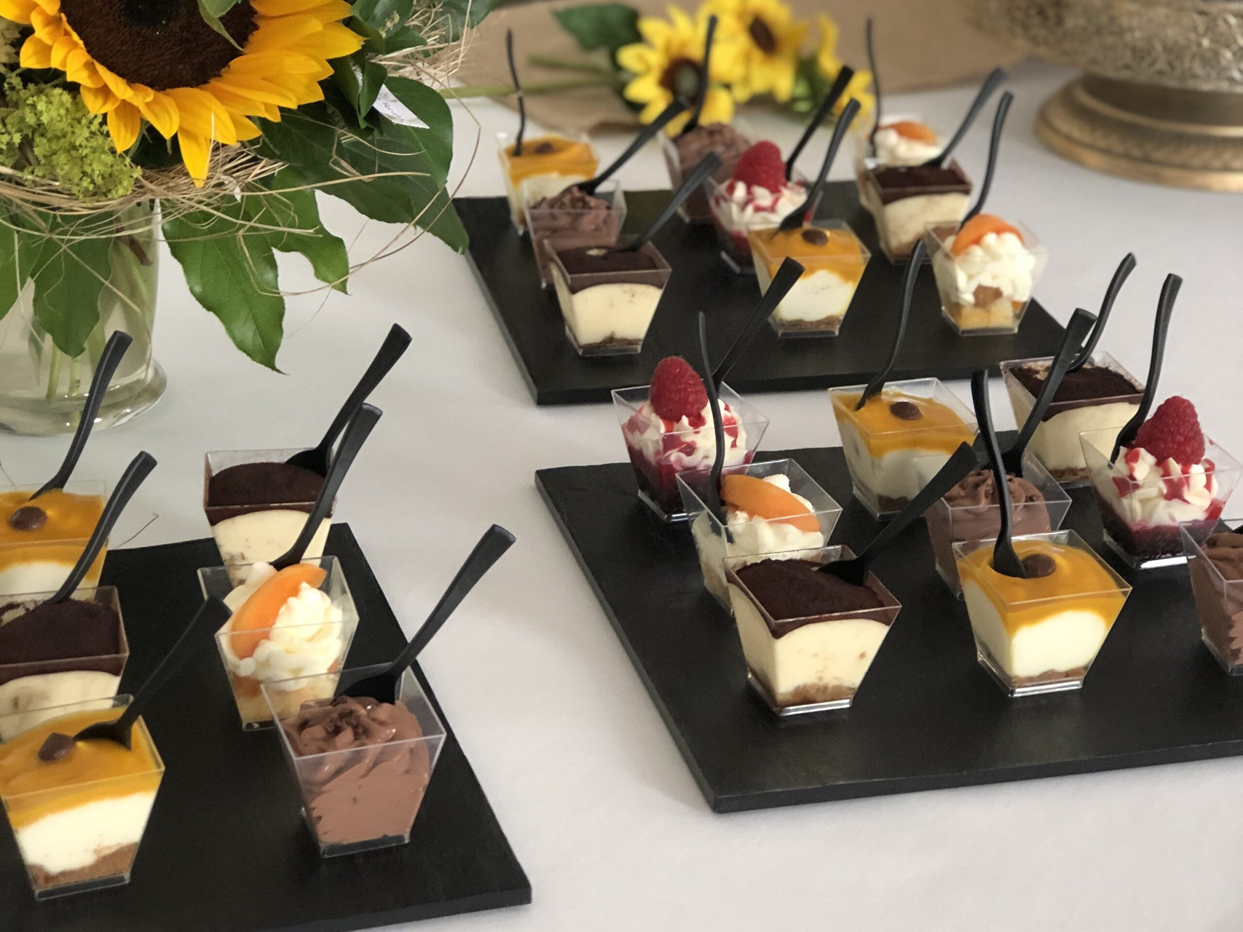 Apéritif sucré, verrines sucrées traiteur grand fribourg